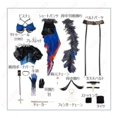 鳴潮・ガルブレーナの多彩な装飾を楽しむ華やかファンタジーコスプレ衣装 - 7枚目の画像（サムネイル）