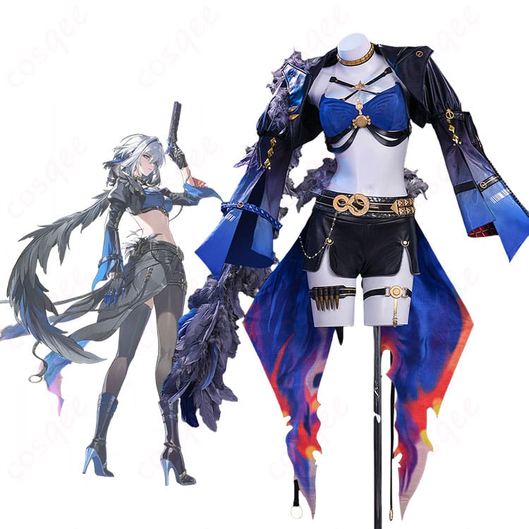 『鳴潮』ガルブレーナのコスプレ衣装を着用した全身イメージ