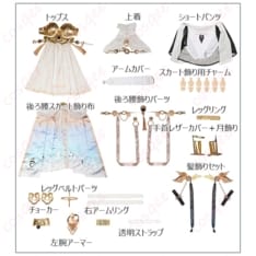 鳴潮 ユーノ コスプレ衣装｜装飾まで映える華やかファンタジーコーデ - 7枚目の画像（サムネイル）