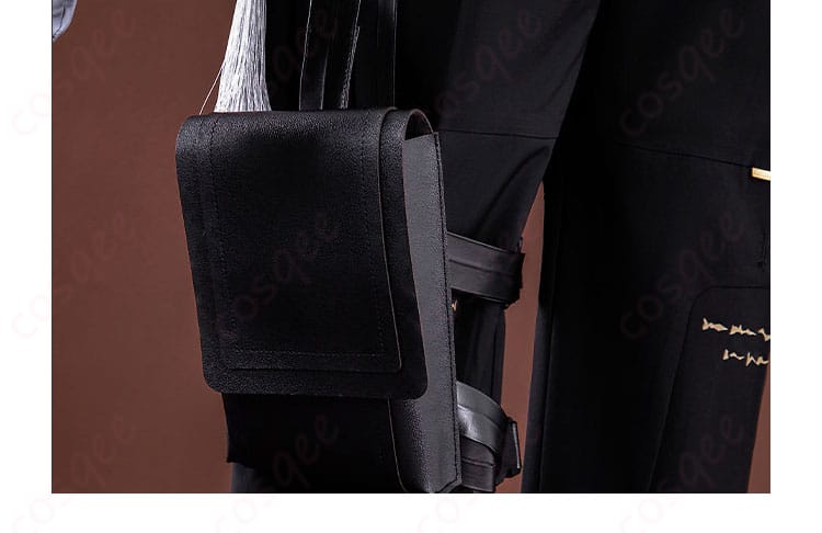 『鳴潮』漂泊者(男)コスプレ用ベルトポーチパーツのディテール
