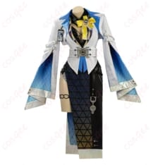 鳴潮・ルシラーの白×ブルー学園長風コスプレ衣装｜小物付きで撮影再現 - 1枚目の画像（サムネイル）