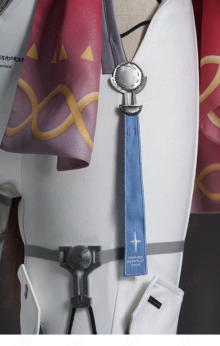 『鳴潮』ルパ コスプレ衣装のパンツ装飾、ボディースーツ下部のデザイン詳細