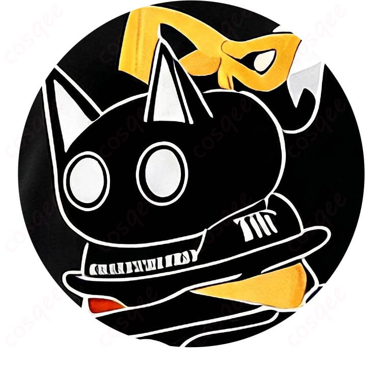 白上フブキ部屋着Tシャツコスプレ衣装のフロントプリント装飾ディテール