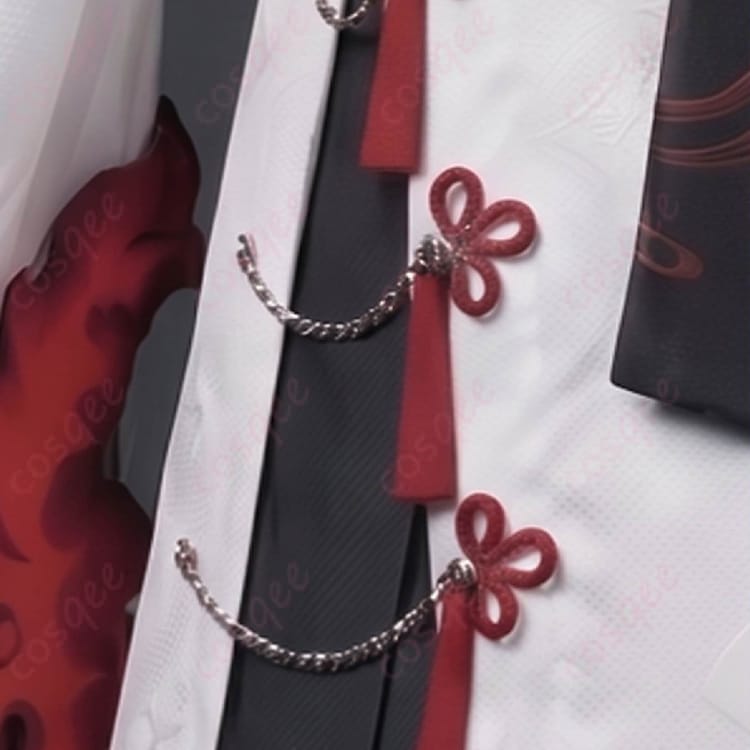 にじさんじ 星導ショウ新衣装の白着物×黒袴和装コスプレ衣装｜撮影映え仕様 - 3枚目の画像