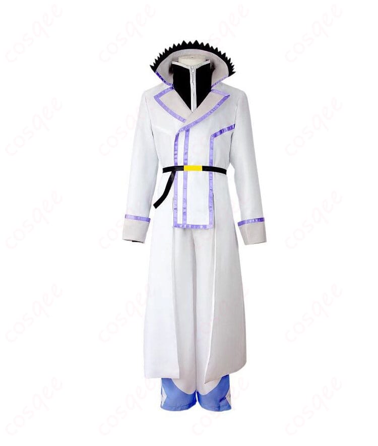 Re:ゼロ ラインハルトの白コート騎士風コスプレ衣装の正面デザイン