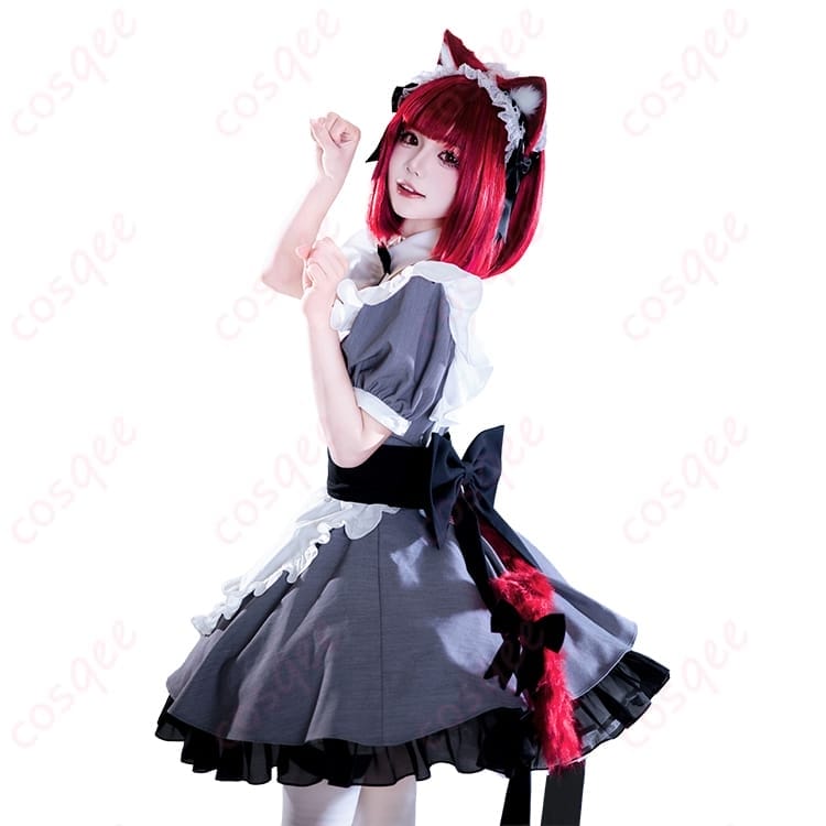 【推しの子】有馬かな猫メイドver.｜軽やかで映える上品コスプレ衣装 - 2枚目の画像