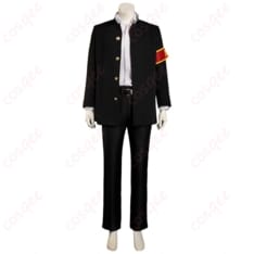 雲雀恭弥 並盛中学校制服Ver.コスプレ衣装｜腕章付きで端正に再現 - 2枚目の画像（サムネイル）
