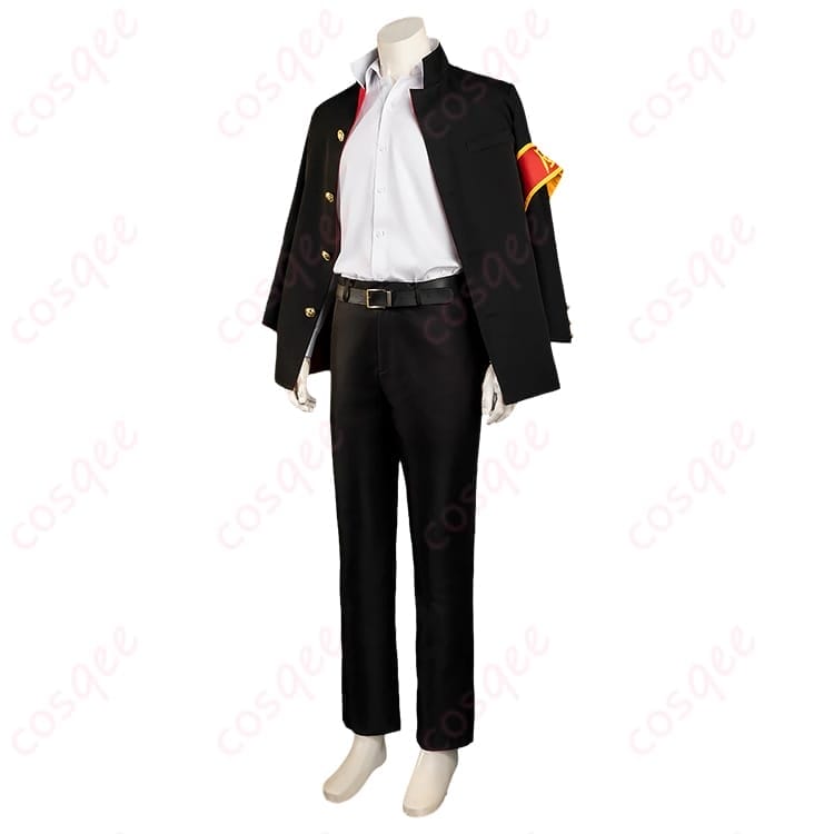 雲雀恭弥 並盛中学校制服Ver.コスプレ衣装｜腕章付きで端正に再現 - 3枚目の画像