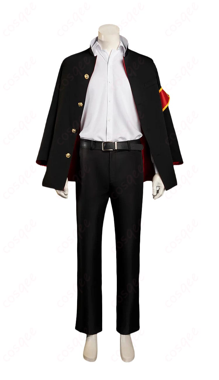 雲雀恭弥 並盛中学校制服Ver.のジャケットとパンツを正面から見た全体像