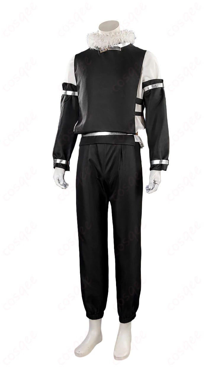 双城厳一コスプレ衣装の側面シルエット