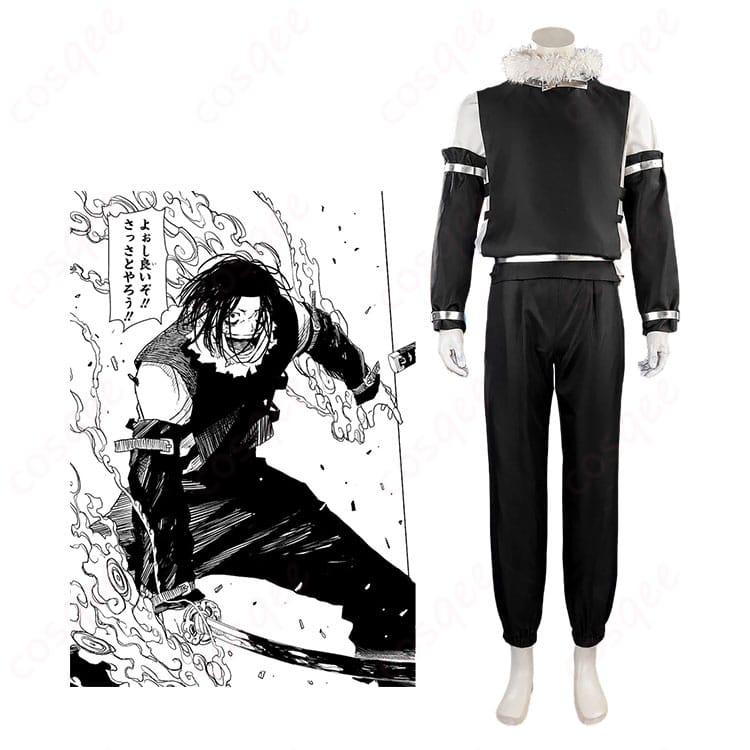 『カグラバチ』双城厳一のキャラクターイメージとコスプレ衣装全体