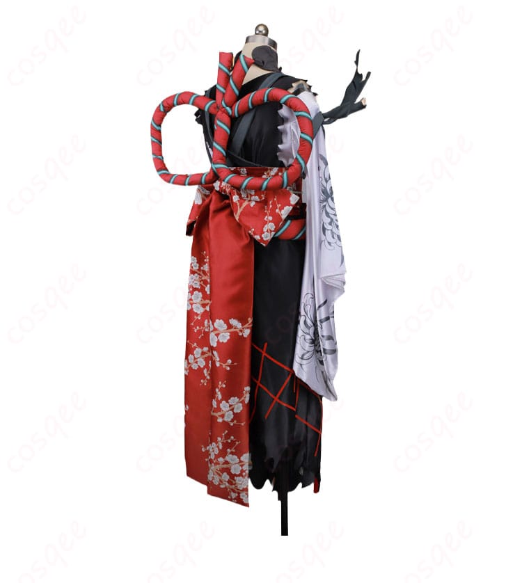 Fate/Samurai Remnant 宮本武蔵バーサーカー衣装の背面デザイン