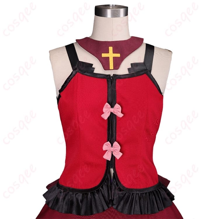 魔法少女リリカルなのはA's ヴィータ騎士服ver.コスプレ衣装｜撮影映えする華やかセット - 4枚目の画像