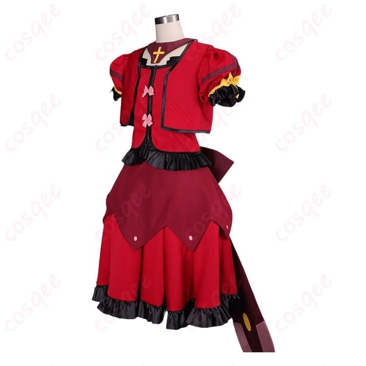 魔法少女リリカルなのはA's ヴィータ騎士服ver.コスプレ衣装｜撮影映えする華やかセット - 2枚目の画像