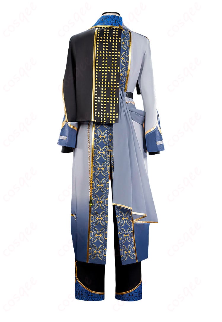 あんさんぶるスターズ!!衣更真緒Selectコスプレ衣装のケープを含む背面デザイン