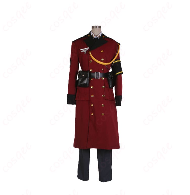 ドールズフロントラインのカリーナ用グリフィン制服コスプレ衣装正面