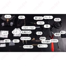 鳴潮・ザンニーのクールな再現度を楽しむ装飾付きコスプレ衣装 - 6枚目の画像（サムネイル）
