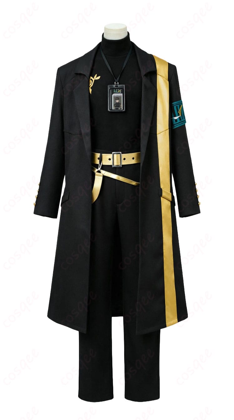 Limbus Company ベスパ・クラブロ コスプレ衣装のコートとパンツ正面