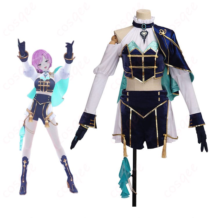 にじさんじ・夕陽リリ共通衣装Ver.コスプレ衣装のキャラクター着用イメージ