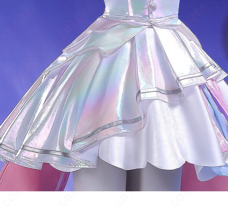 超絶最かわてんしちゃん コスプレスカートの裾装飾ディテール