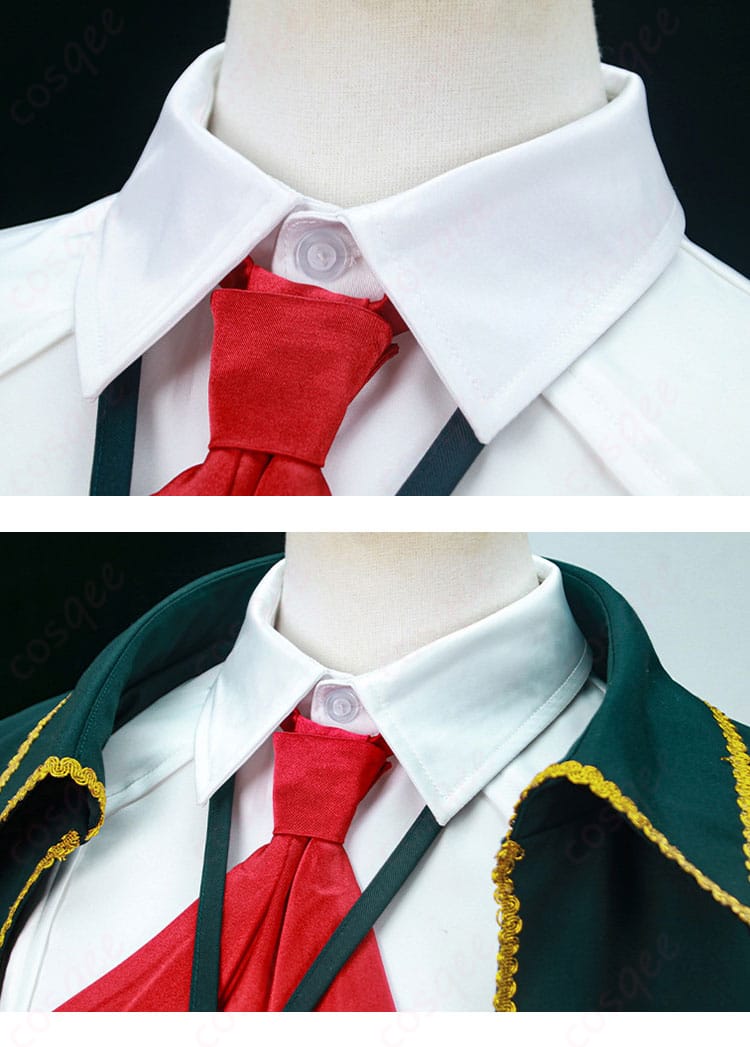 モーゼス コスプレ衣装の襟元に施された装飾ディテール