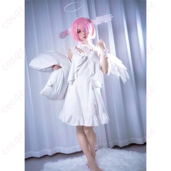 Re:ゼロから始める異世界生活 ラム＆レムのスイートエンジェル衣装｜軽やかで上品な撮影コスプレ