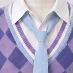 にじさんじ小柳ロウ「ぎゃうるふ うるふ」ver.を再現する爽やかアーガイル衣装 - 3枚目の画像（サムネイル）
