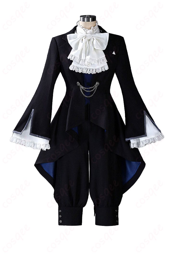 黒執事 シエル・ファントムハイヴ貴族服コスプレ衣装の正面全体