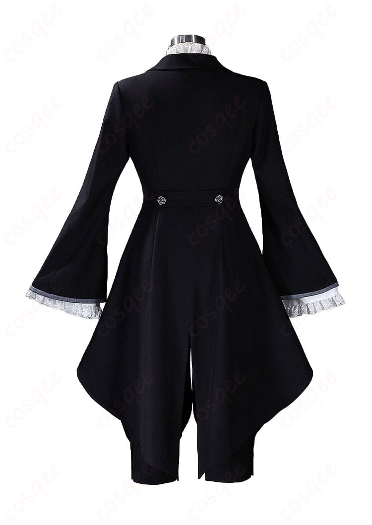 黒執事 シエル・ファントムハイヴ貴族服コスプレ衣装の背面全体