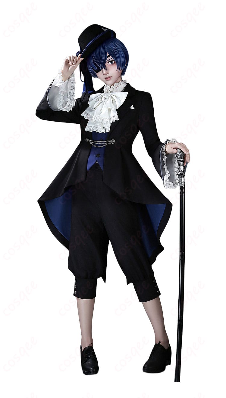 黒執事 シエル・ファントムハイヴ貴族服コスプレ衣装の着用イメージ