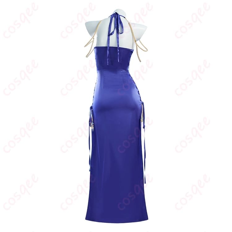 ONE PIECE ゾウ編 ナミのパープルドレスを上品セクシーに楽しむコスプレ衣装 - 3枚目の画像