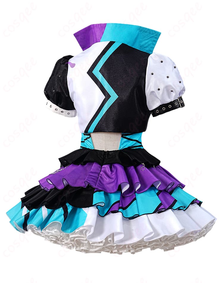 プリパラ東堂シオンのサイリウムコーデ衣装背面