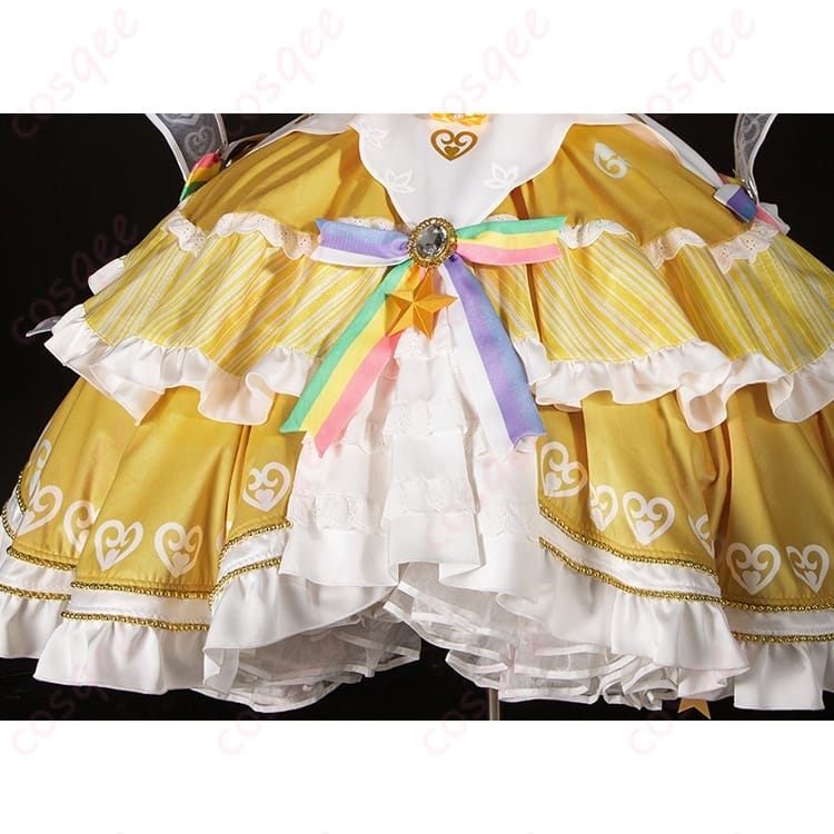 プリパラ 真中らぁら 神ドレスコーデ コスプレ衣装｜華やかな再現仕様 - 4枚目の画像