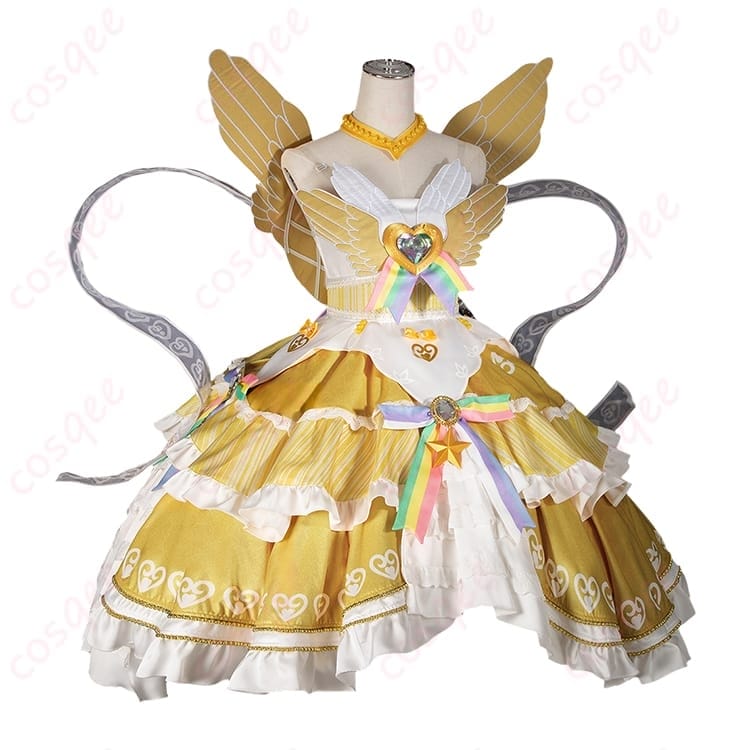 プリパラ 真中らぁら 神ドレスコーデ コスプレ衣装｜華やかな再現仕様 - 2枚目の画像