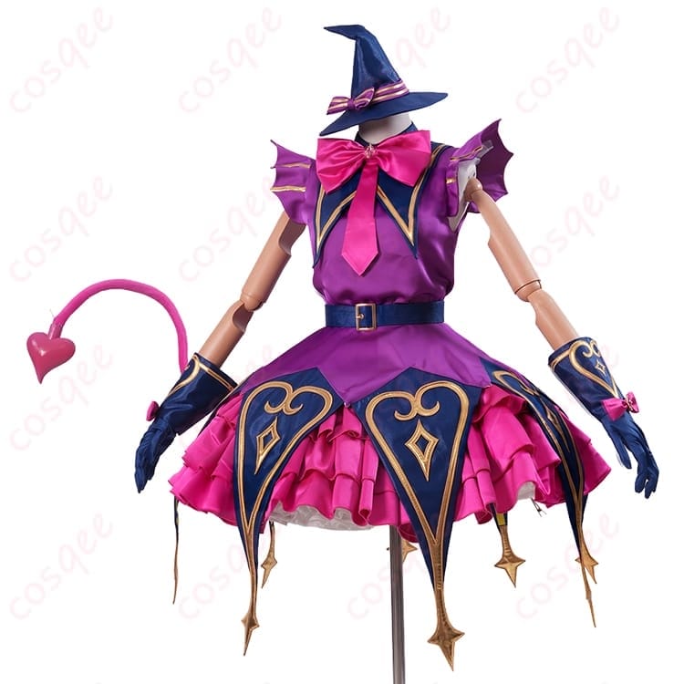 プリパラ・黒須あろま 悪魔風ステージ衣装を華やかな小物付きで再現 - 2枚目の画像
