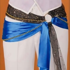 プロジェクトセカイ KAITO アトラクティブコートを再現する白×青の華やかコスプレ衣装 - 6枚目の画像（サムネイル）