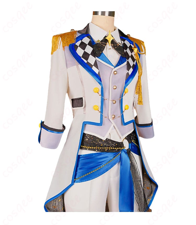 プロジェクトセカイ KAITO アトラクティブコート衣装の側面シルエット