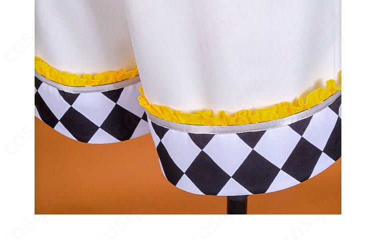 鏡音レン衣装のパンツ裾装飾のクローズアップ