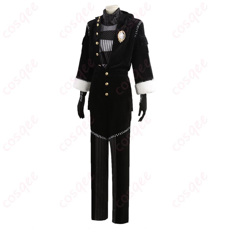 ツイステ エース・トラッポラ ナイトメアークーリエ コスプレ衣装｜撮影映えするクールな再現服 - 3枚目の画像