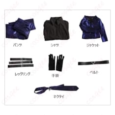 Limbus Company 良秀 LCB囚人制服コスプレ衣装｜撮影映えするダークスーツセット - 4枚目の画像（サムネイル）