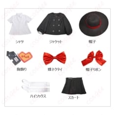 Limbus Company ファウストの学園風コスプレ衣装｜帽子付きで軽やかに再現 - 5枚目の画像（サムネイル）