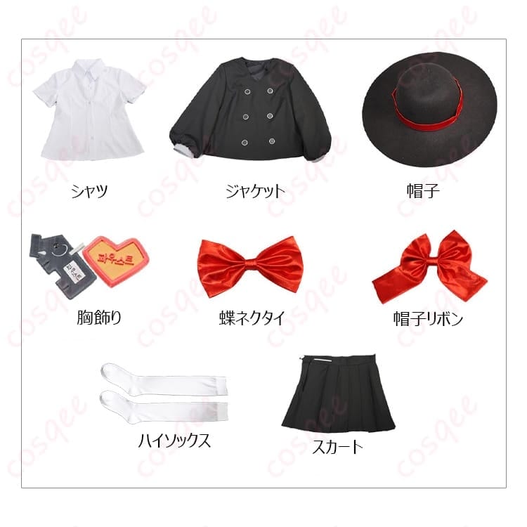 Limbus Company ファウストの学園風コスプレ衣装｜帽子付きで軽やかに再現 - 5枚目の画像