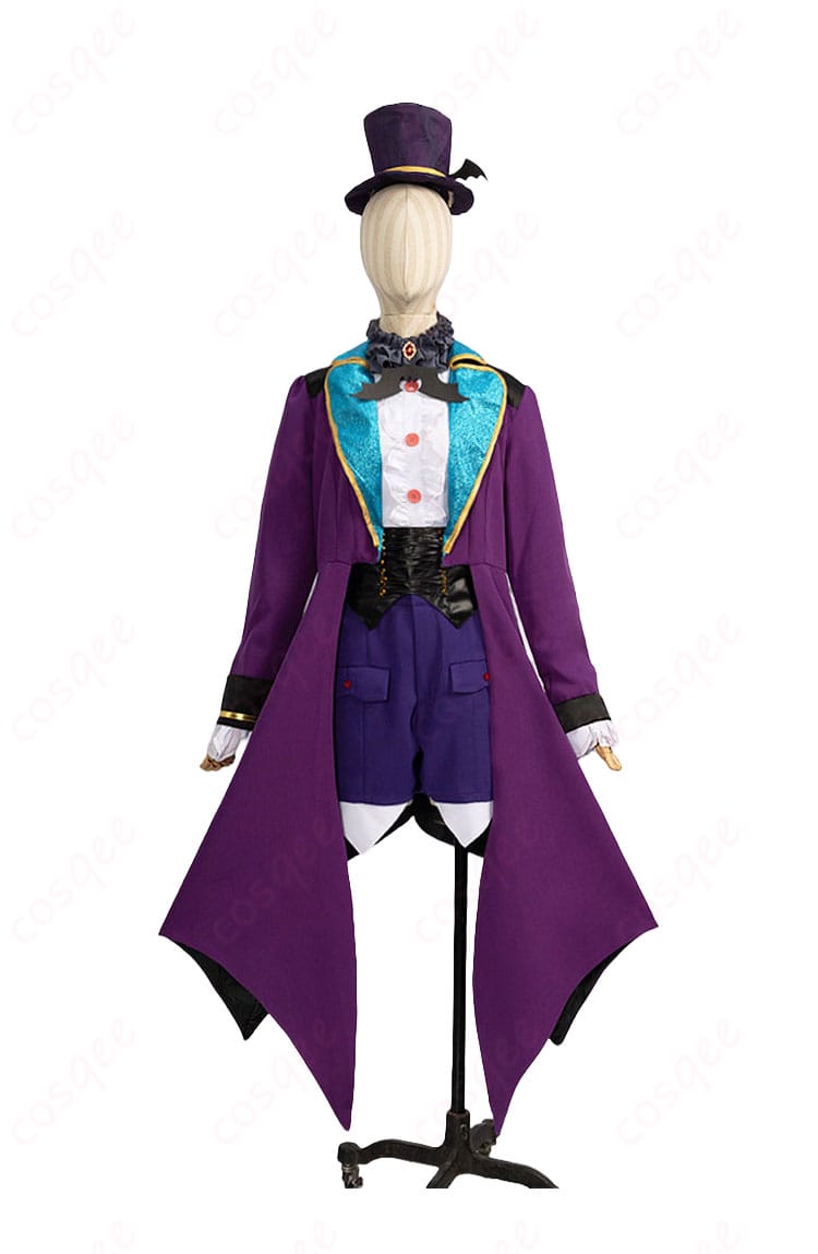 月村手毬 仮装狂騒曲コスプレ衣装のジャケットとショートパンツ正面デザイン
