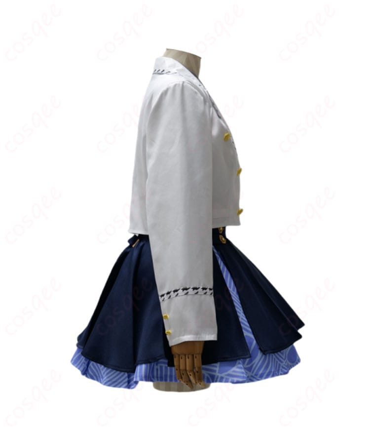 十王星南 初星学園制服コスプレ衣装のジャケット袖ディテール