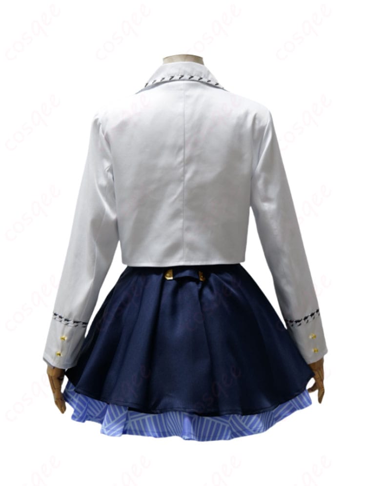 十王星南 初星学園制服コスプレ衣装の背面デザイン