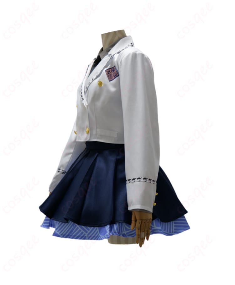 十王星南 初星学園制服コスプレ衣装のサイドシルエット