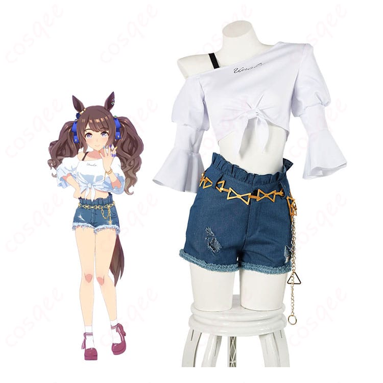 『ウマ娘 プリティーダービー』トーセンジョーダン私服Ver.コスプレ衣装のキャラクター着用イメージ