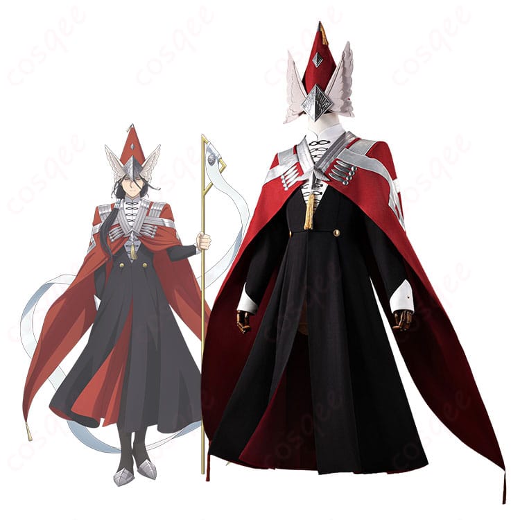 とんがり帽子のアトリエ イースヒース魔警団副団長コスプレ衣装の人物イメージと全体デザイン