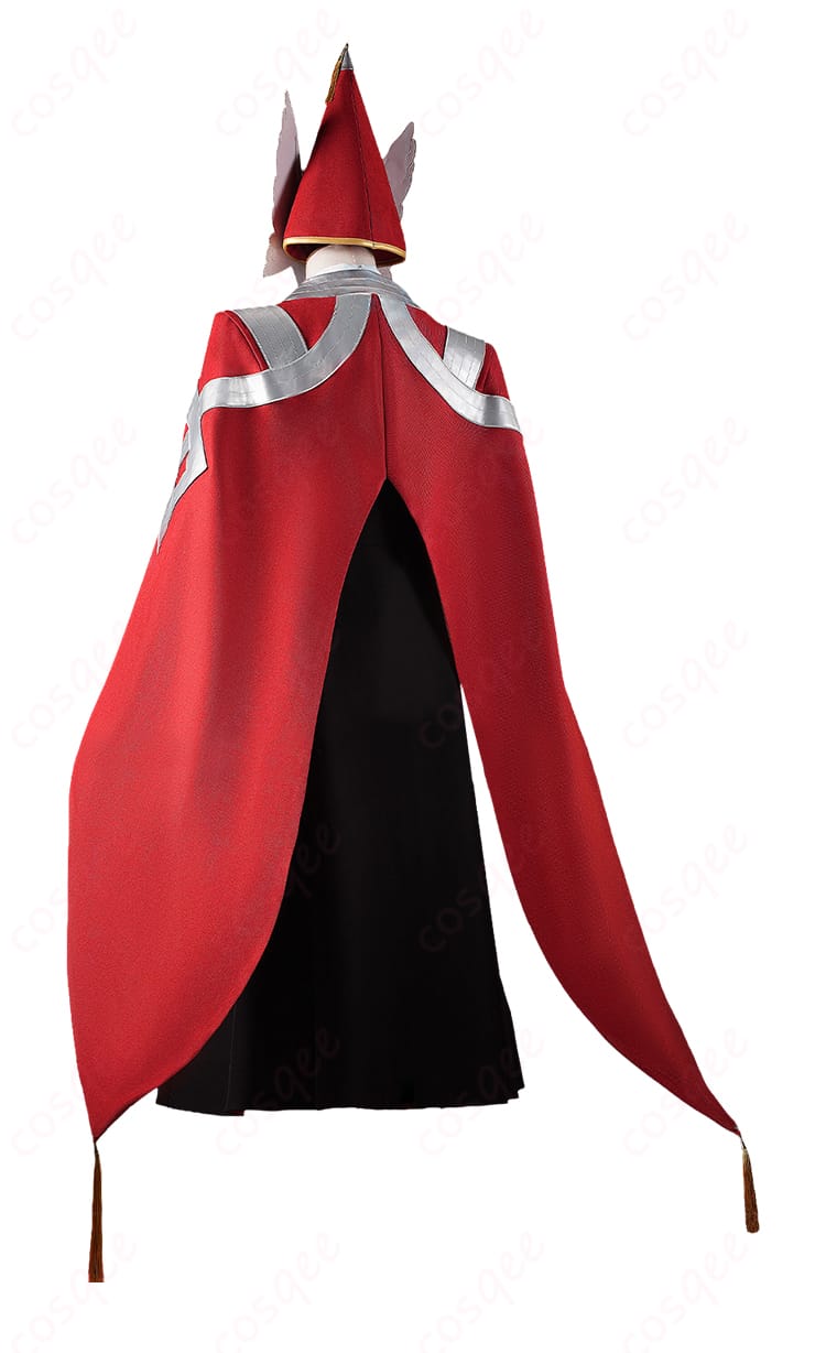 とんがり帽子のアトリエ イースヒース魔警団副団長衣装の背面全体図