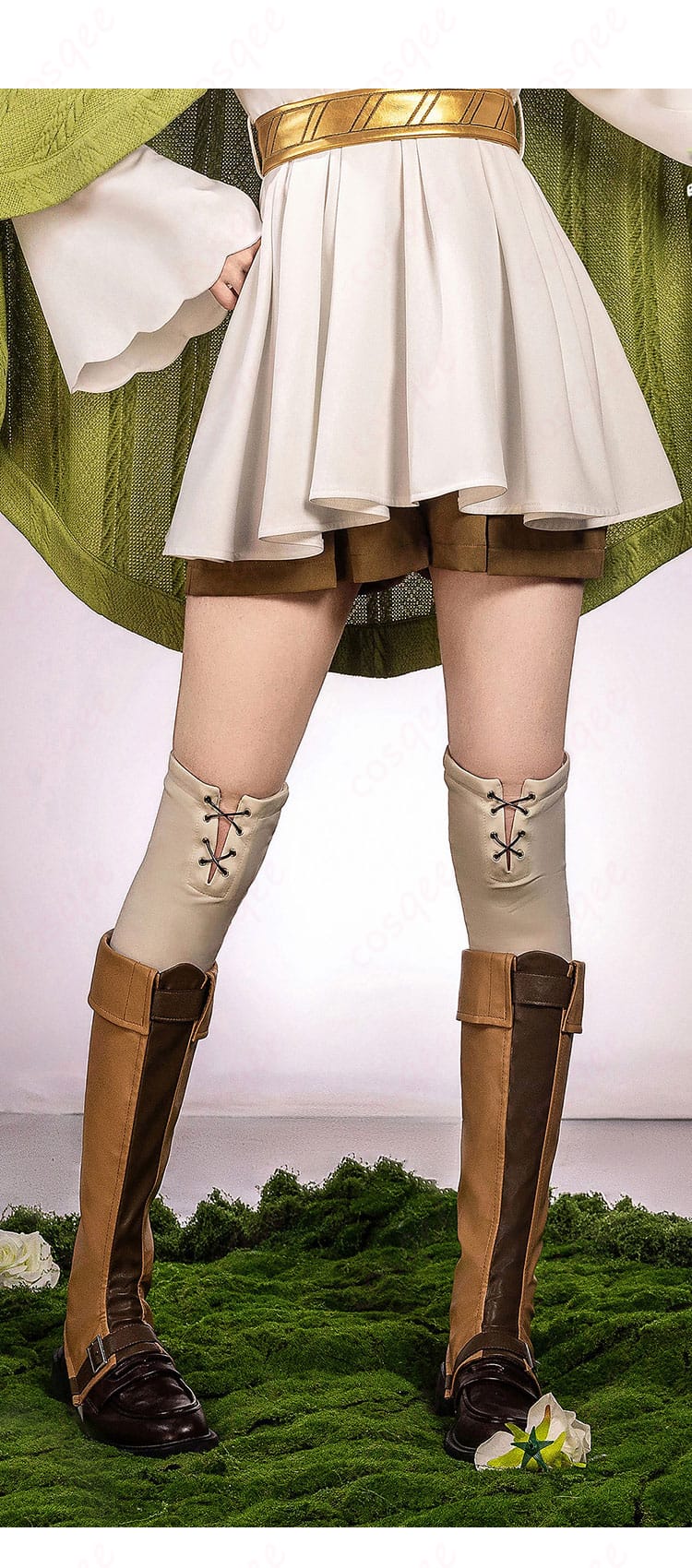 シルフィ新婚編Ver.コスプレ衣装のスカート裾装飾ディテール